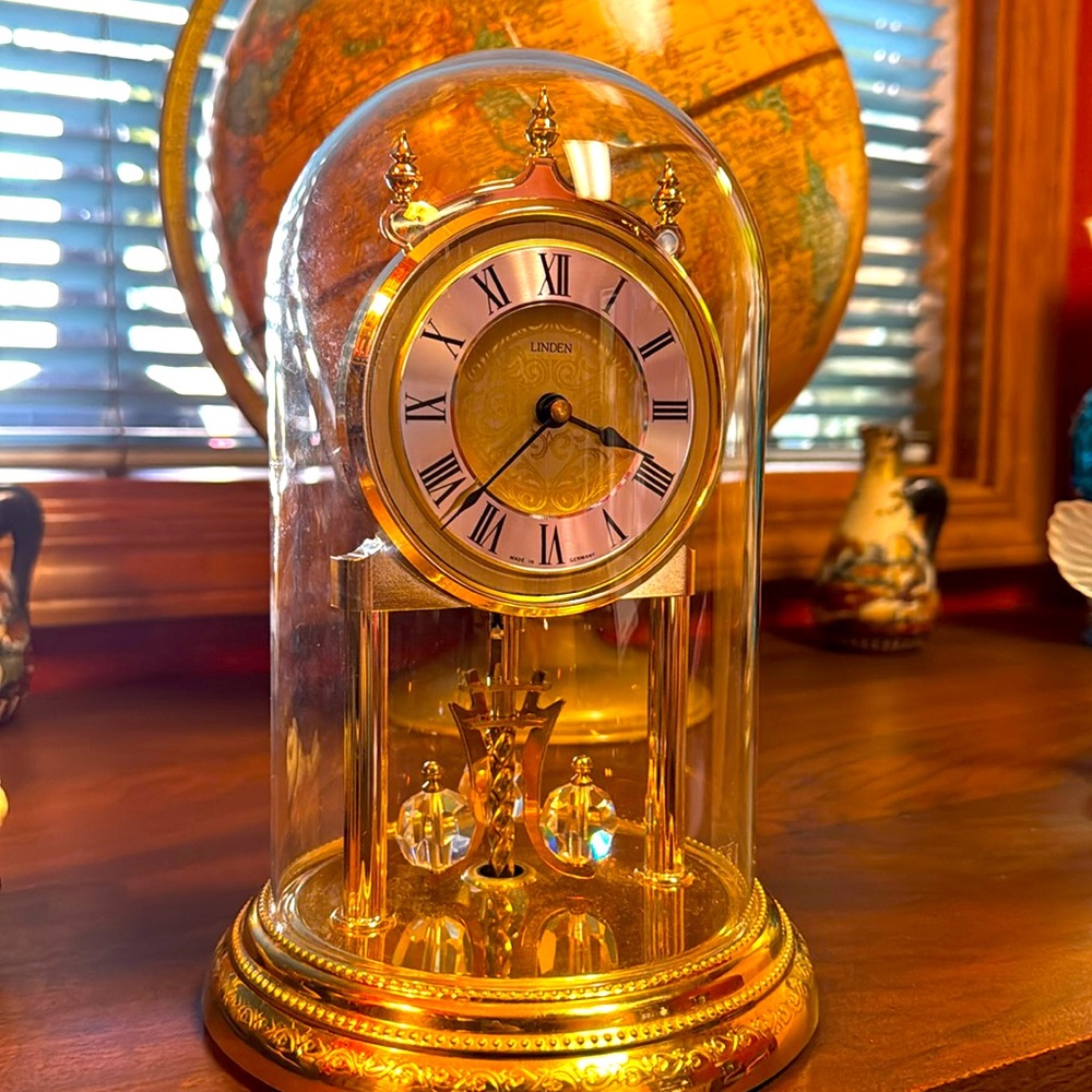 Vintage Linden Quartz Dom Clock made in Germany
